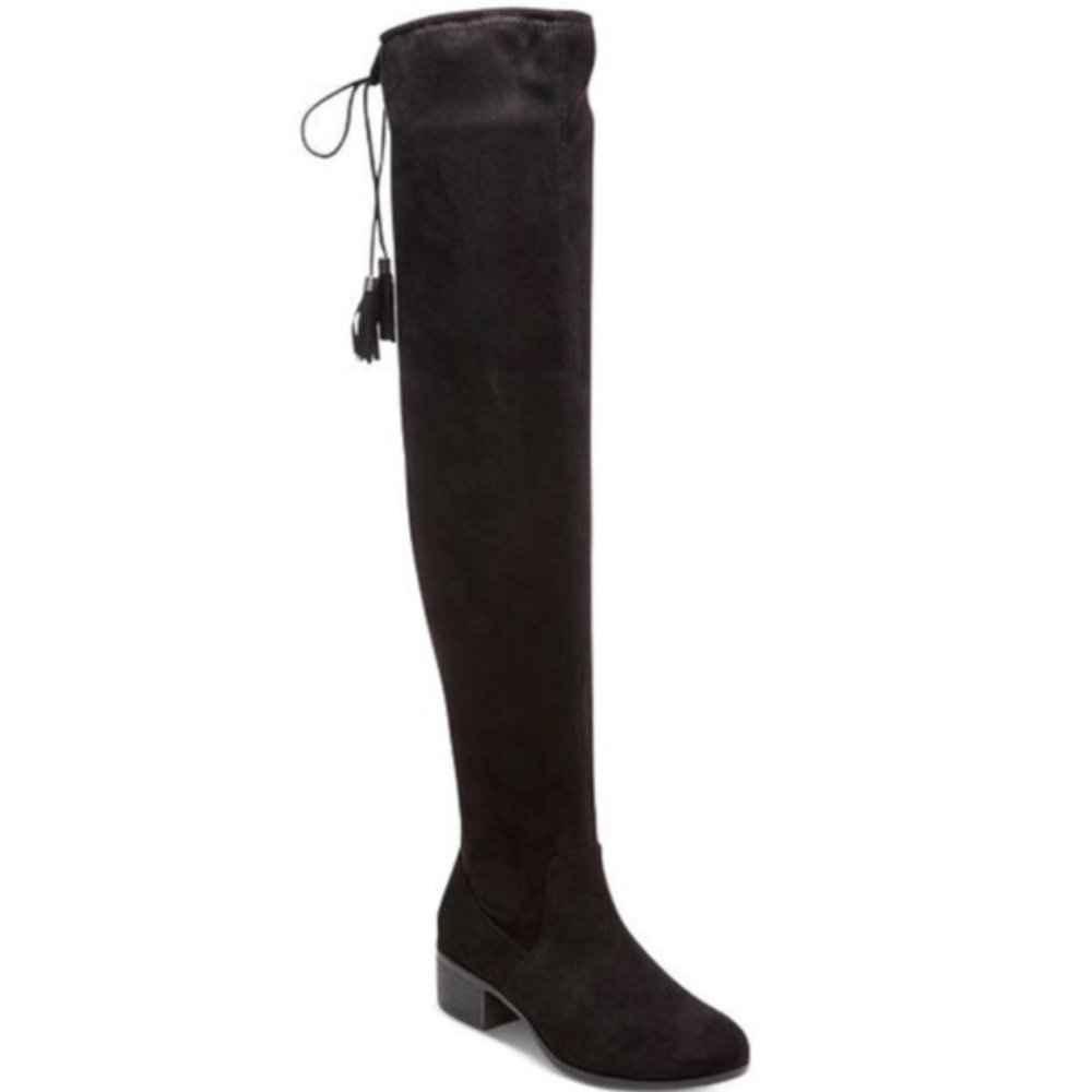 Madden Girl Thigh High Black Boots